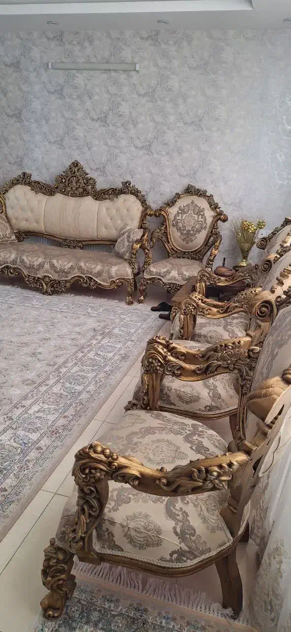 فروش مبلمان سلطنتی مارک پدیده|مبلمان خانگی و میز عسلی|شاهین‌شهر, حاجی آباد|دیوار