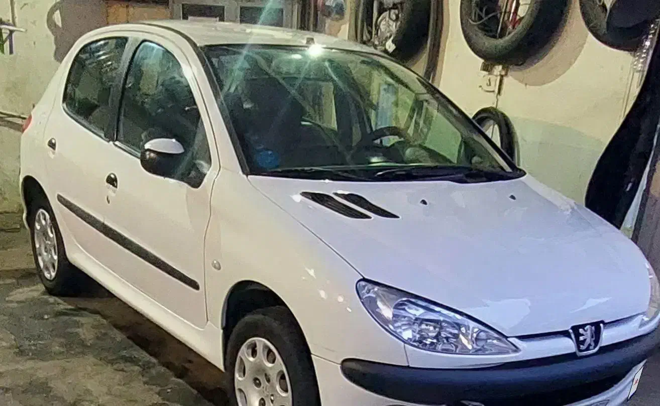 ۲۰۶ سفید کم کارکرد|خودرو سواری و وانت|اردبیل, |دیوار