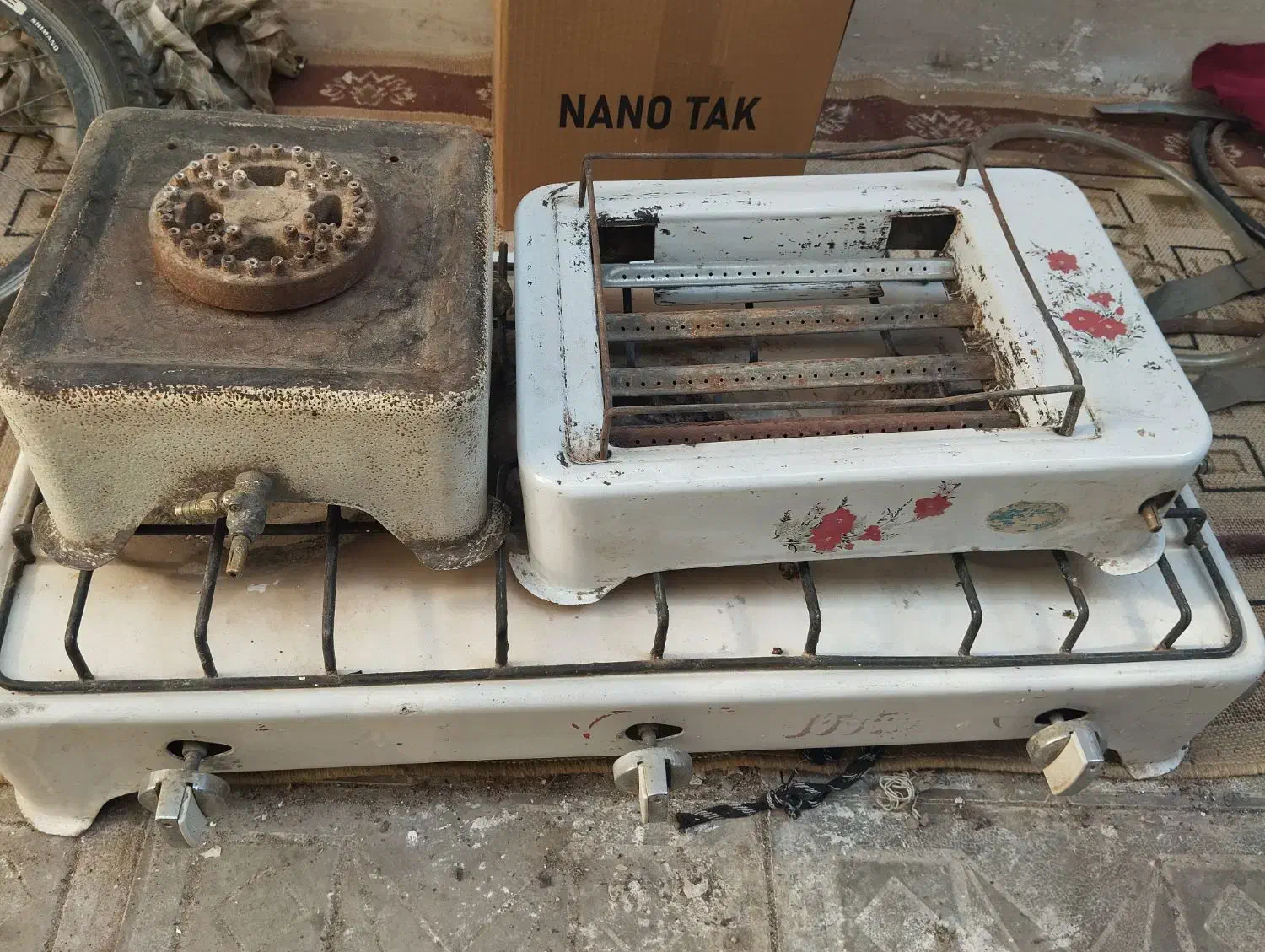 کباب پز و اجاغ گاز تک شعله و سه شعله|اجاق گاز و لوازم برقی پختوپز|قم, در بهشت|دیوار