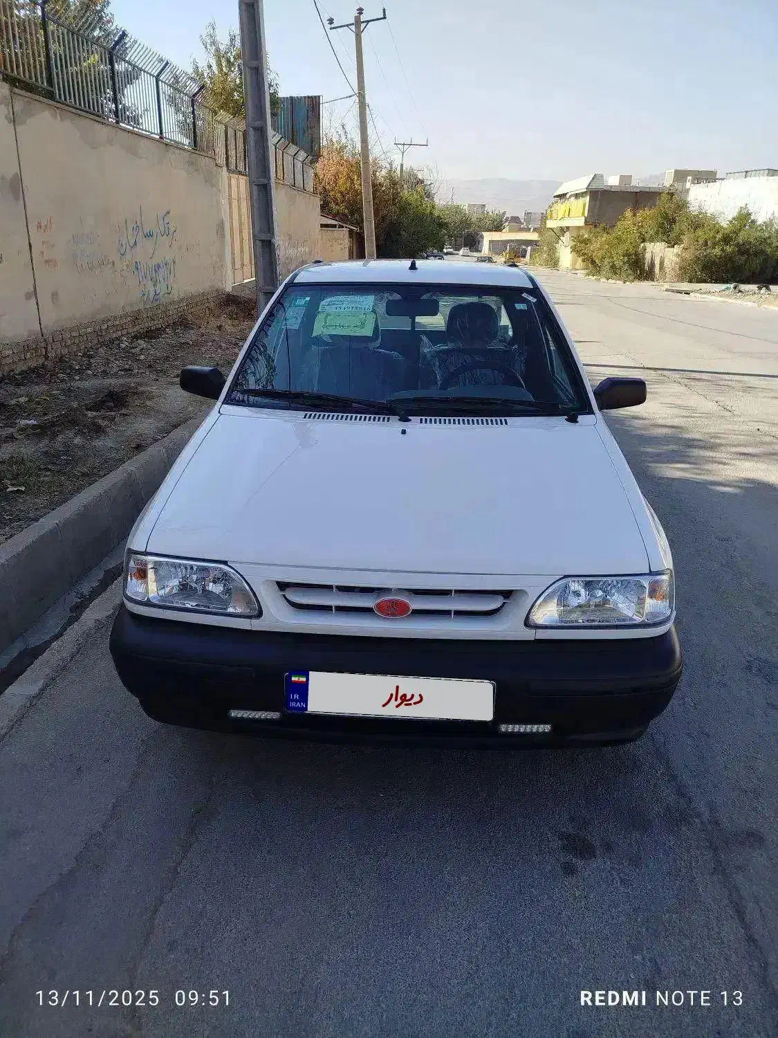 پراید وانت 151 مدل 1403 با لاینر پاششی خشک|خودرو سواری و وانت|یاسوج, |دیوار