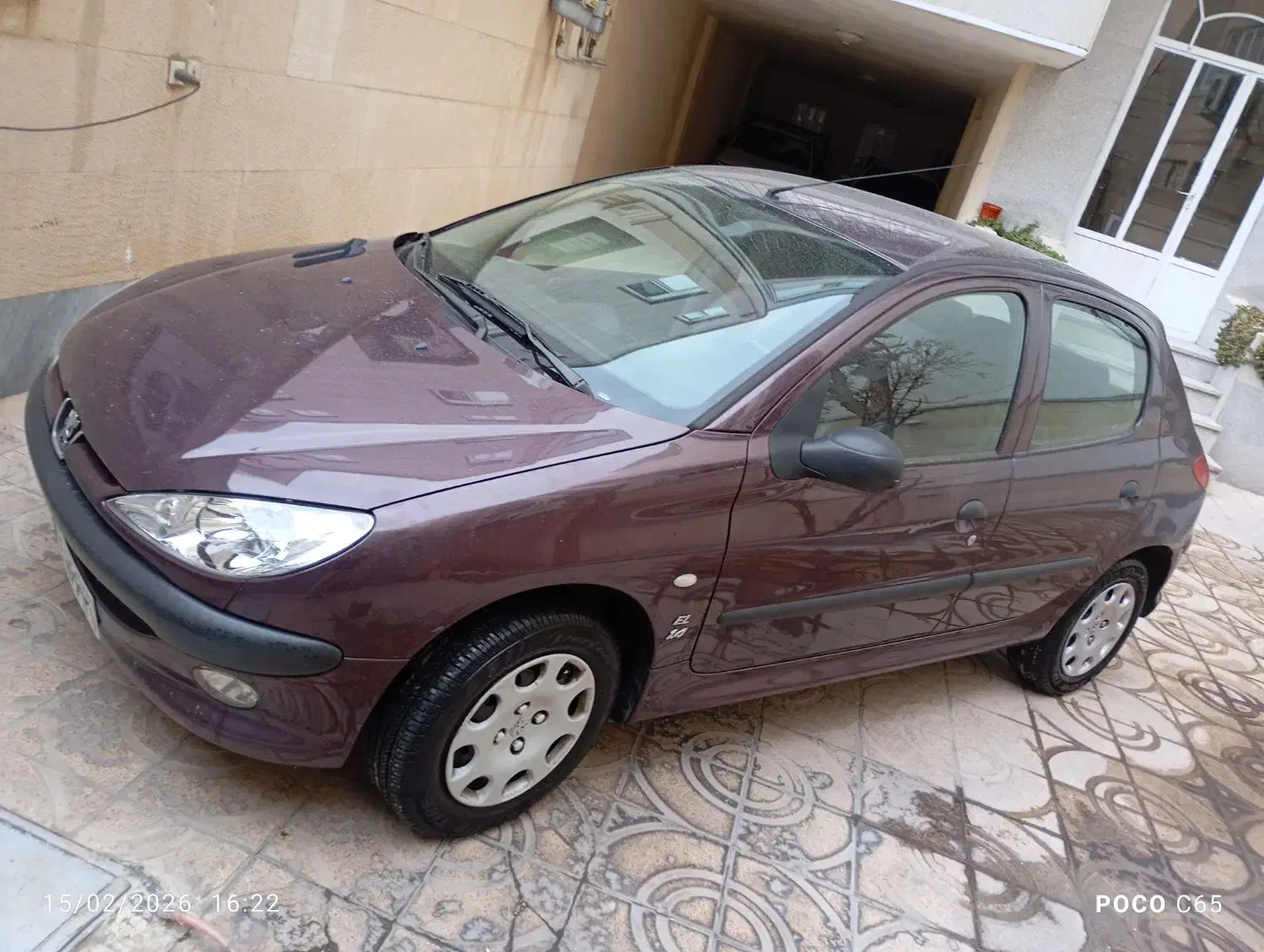 206مدل96|خودرو سواری و وانت|پرند, فاز ۱|دیوار