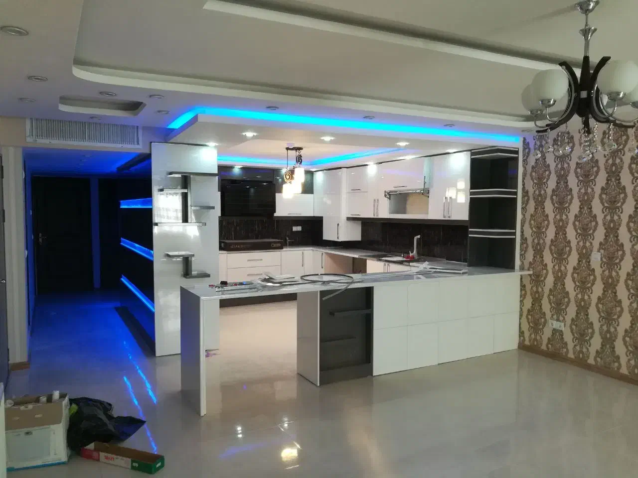 کابینت، دکور مغازه و فروشگاه، سونا خشک، تی وی وال|خدمات پیشه و مهارت|شیراز, شهرک گلها|دیوار