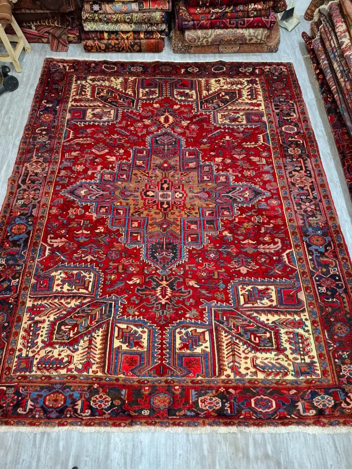 قالی دستباف گروان،مهربان|فرش|تهران, منیریه|دیوار