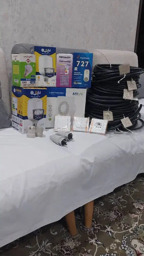 لوازم برق|لامپ و چراغ|یزد, |دیوار