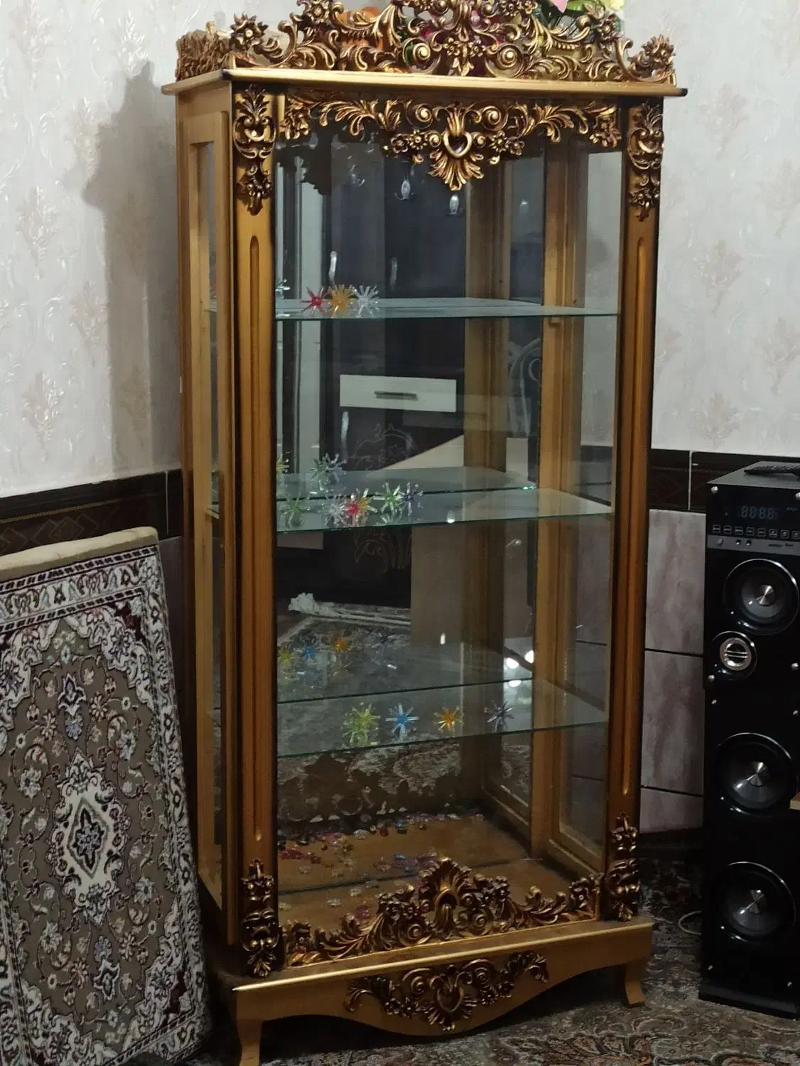 بوفه در حد نو|بوفه، ویترین، کنسول|صائین قلعه, |دیوار