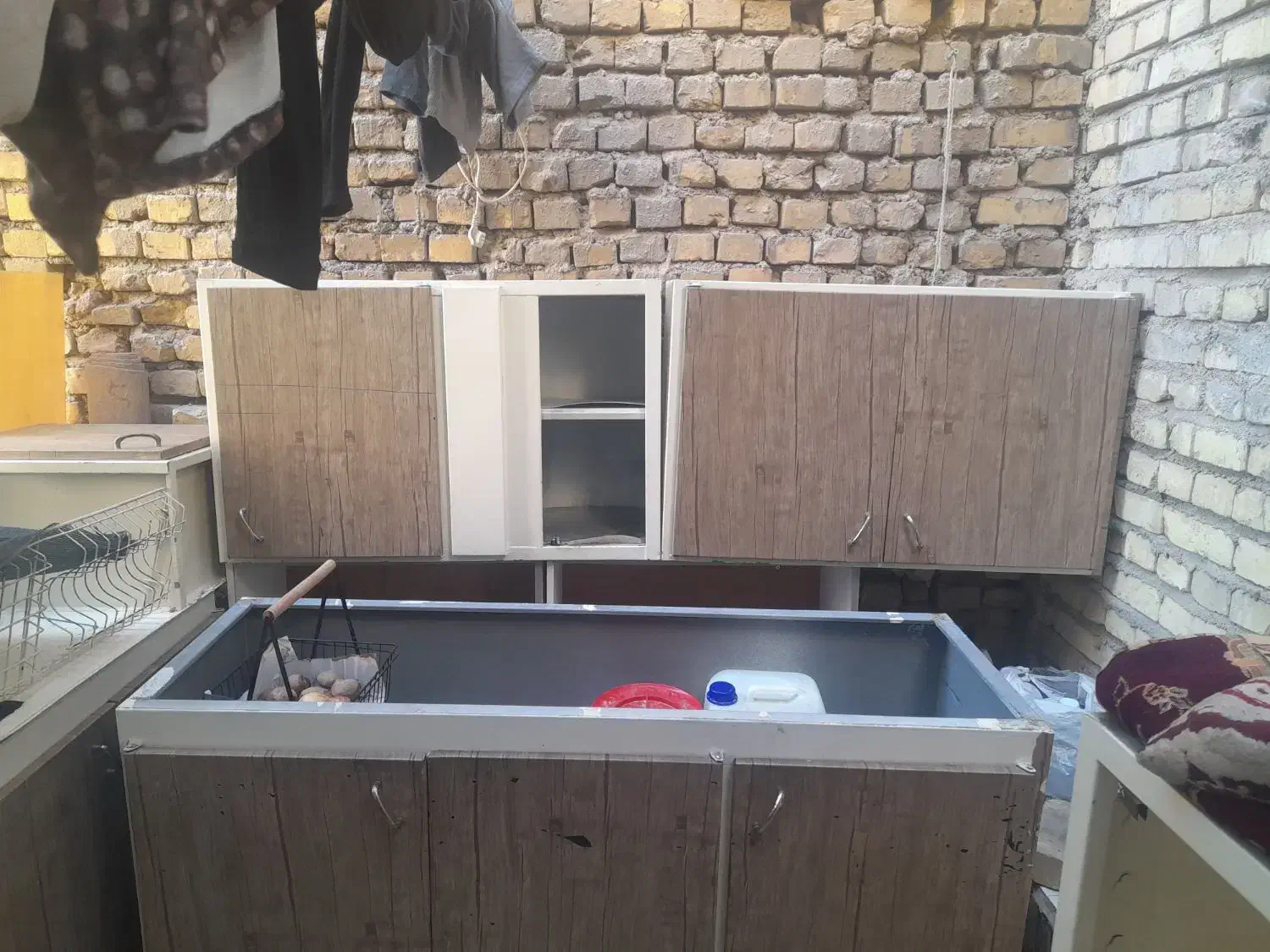 کمد  آشپزخانه|آب‌چکان و نظم‌دهنده ظروف|یزد, |دیوار