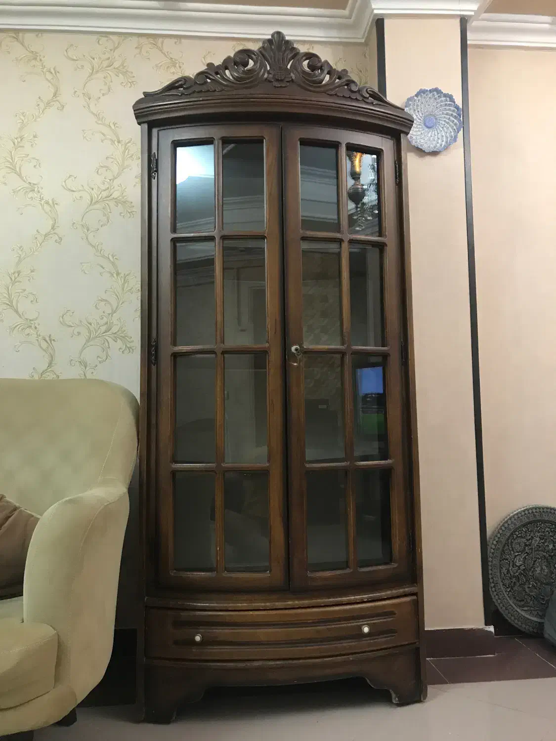 فروش کمد چوبی|بوفه، ویترین، کنسول|گرگان, |دیوار