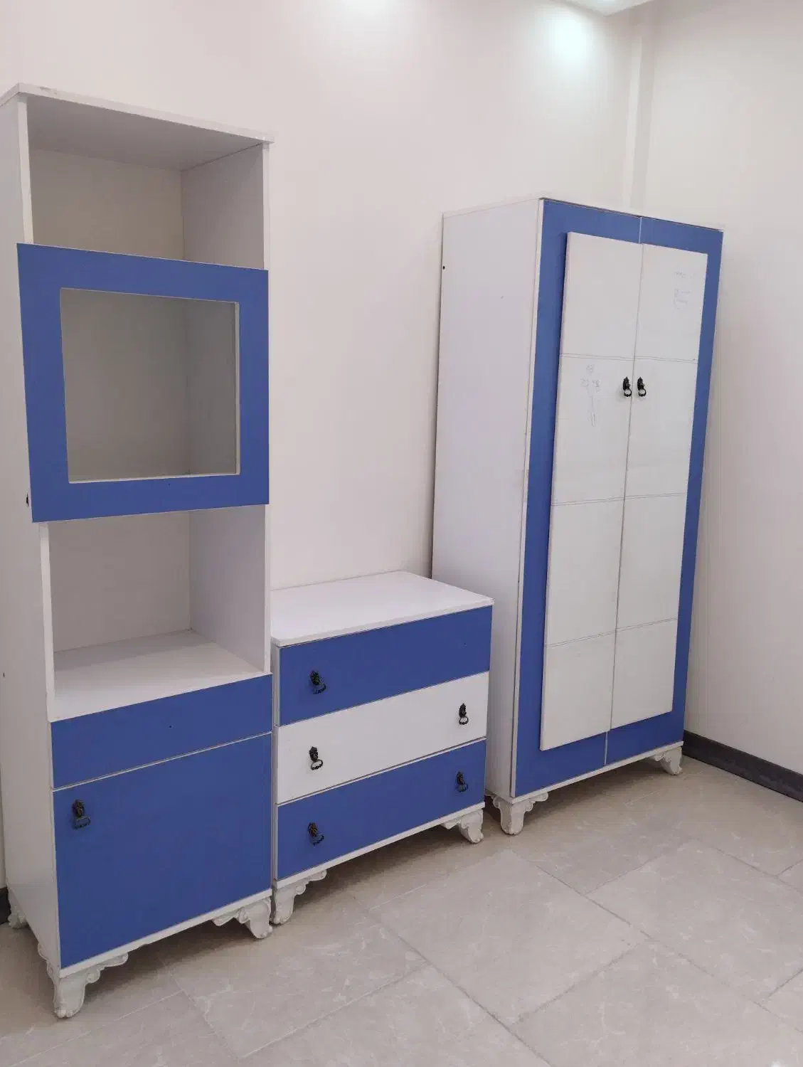 سرویس خواب کودک|تخت و سرویس خواب|پرند, فاز ۶|دیوار