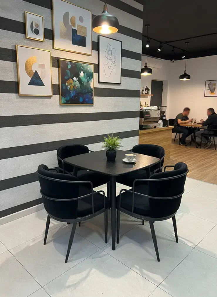 میز و صندلی کافه و رستوران|میز و صندلی غذاخوری|رشت, انصاری|دیوار