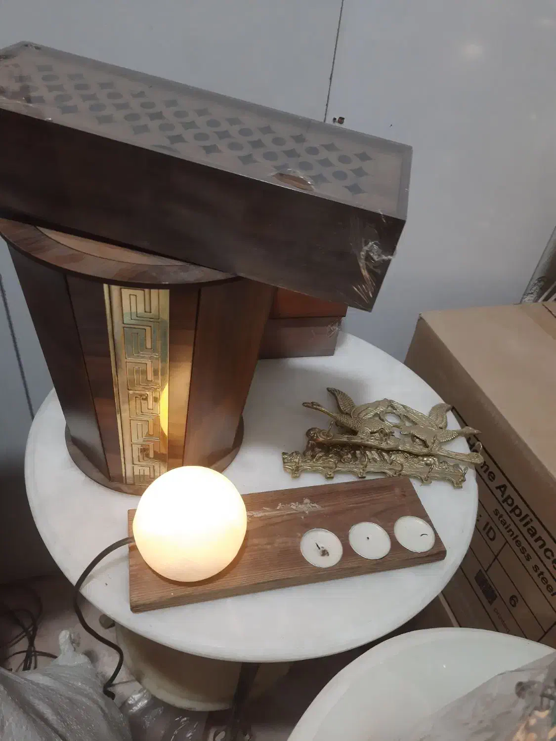 سنگ نمک کادو روز مادر یلدا|صنایع دستی و سایر لوازم تزئینی|رباط‌کریم, شترخوار|دیوار