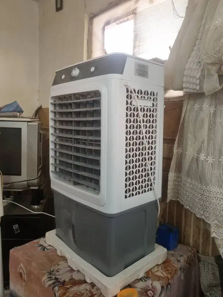 کولر پرتابل ابی سلولوزی|کولر آبی|برخوار, |دیوار