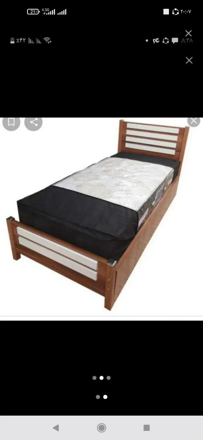 سرویس یکنفره دونفره با چک چهار ماهه با 008|تخت و سرویس خواب|زنجان, |دیوار