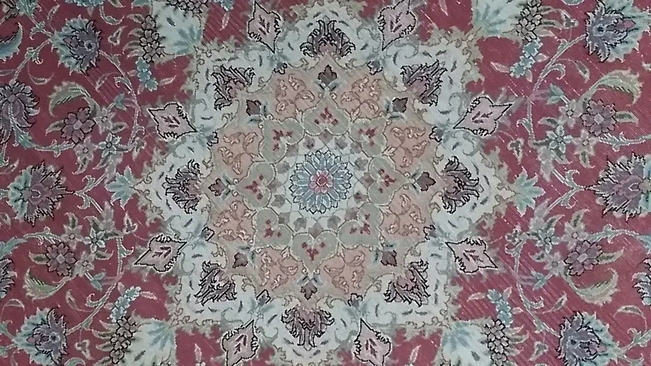 فرش دستباف ۱.۵ دایره|فرش|تبریز, |دیوار