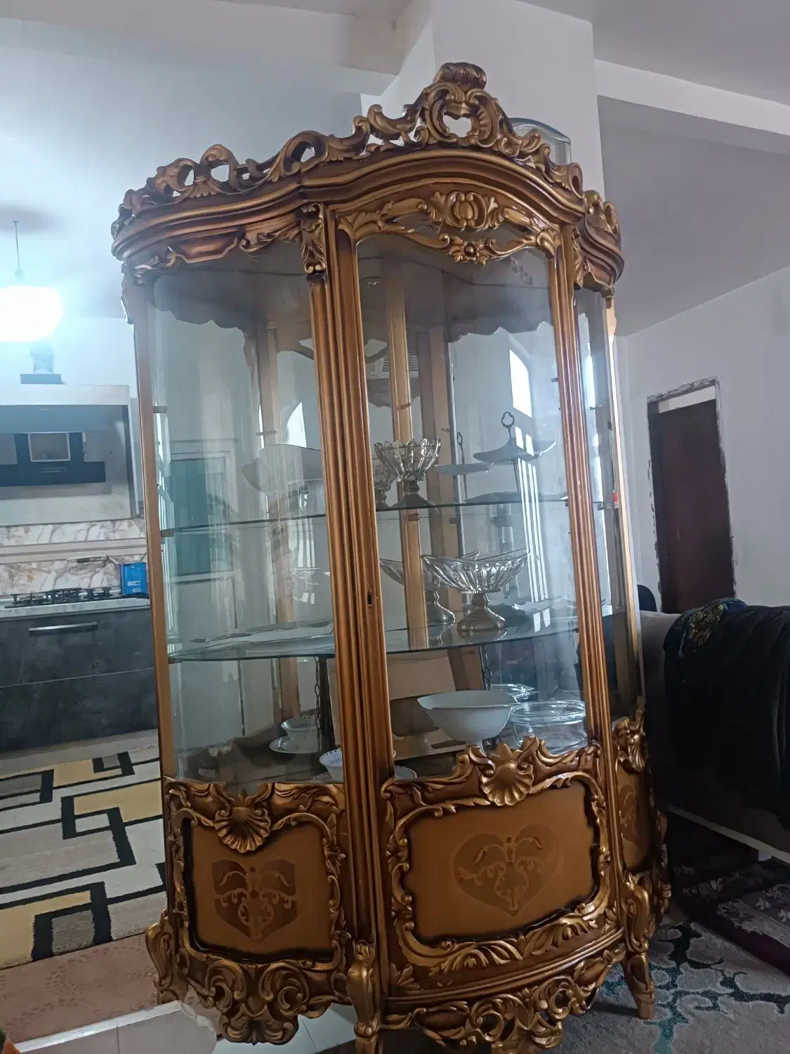 بوفه|بوفه، ویترین، کنسول|گنبد کاووس, |دیوار