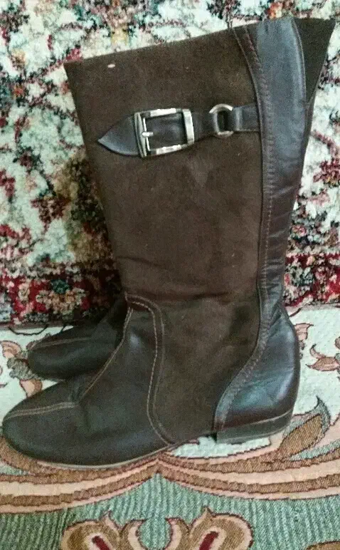 پوتین زنانه جیرسایز ۳۷|کیف، کفش، کمربند|هشتگرد, قاسم آباد بزرگ|دیوار