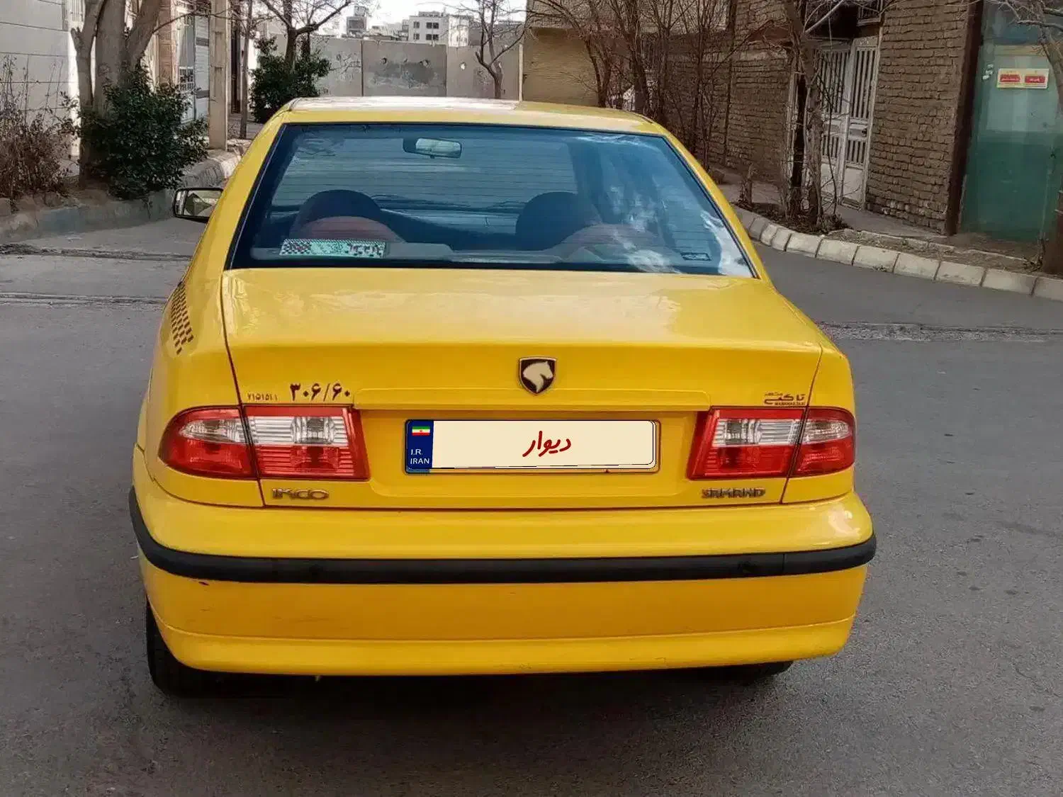 تاکسی سمند مدل آخر ۹۴|خودرو سواری و وانت|مشهد, شهرک رازی (شهرک غرب)|دیوار