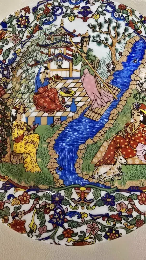 ظروف گل مرغی اوزاکا ژاپن|ظروف سرو و پذیرایی|کرج, اتحاد|دیوار