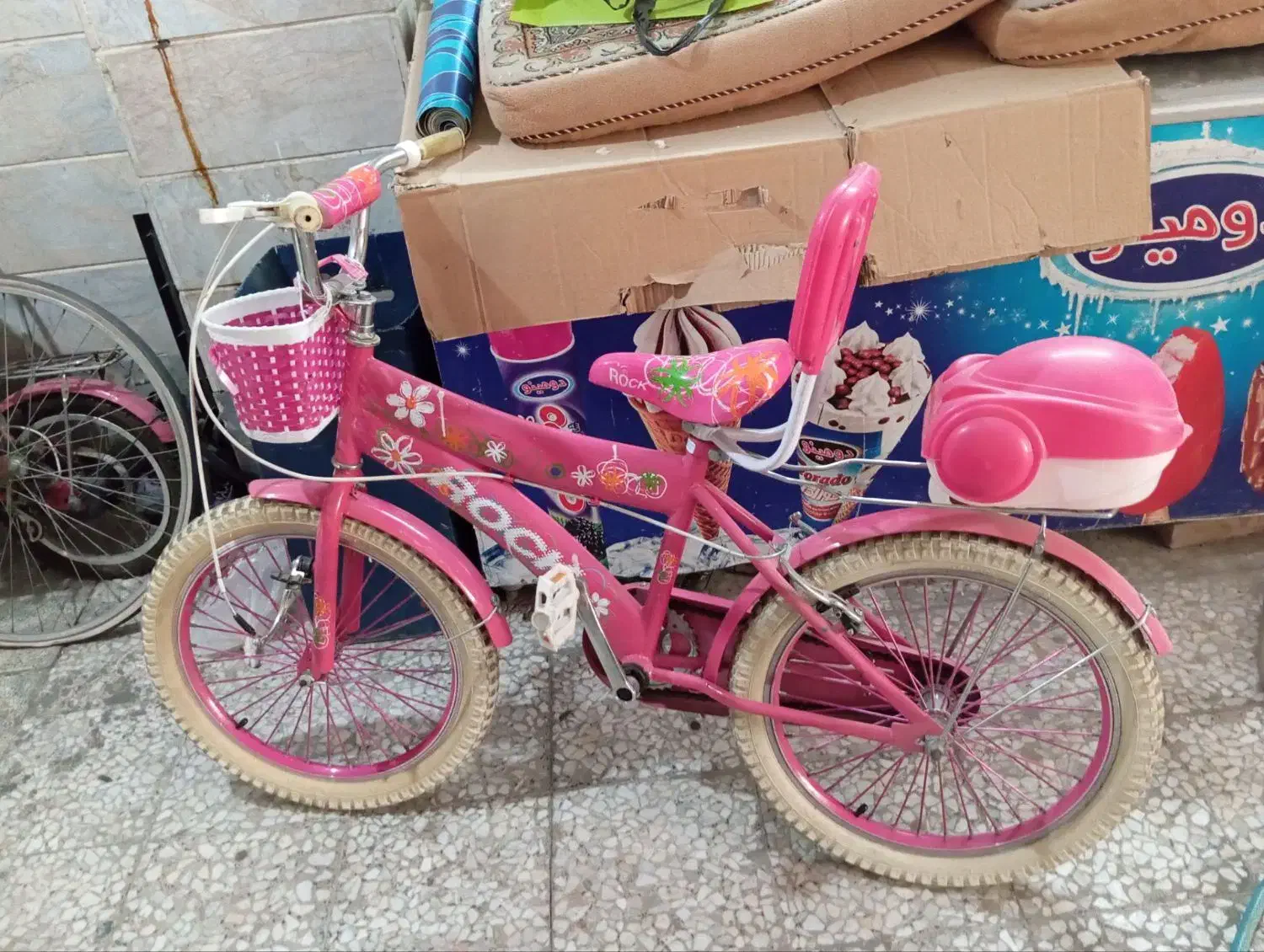 دوچرخه دخترانه سایز 16|دوچرخه، اسکیت، اسکوتر|تهران, تهرانپارس غربی|دیوار