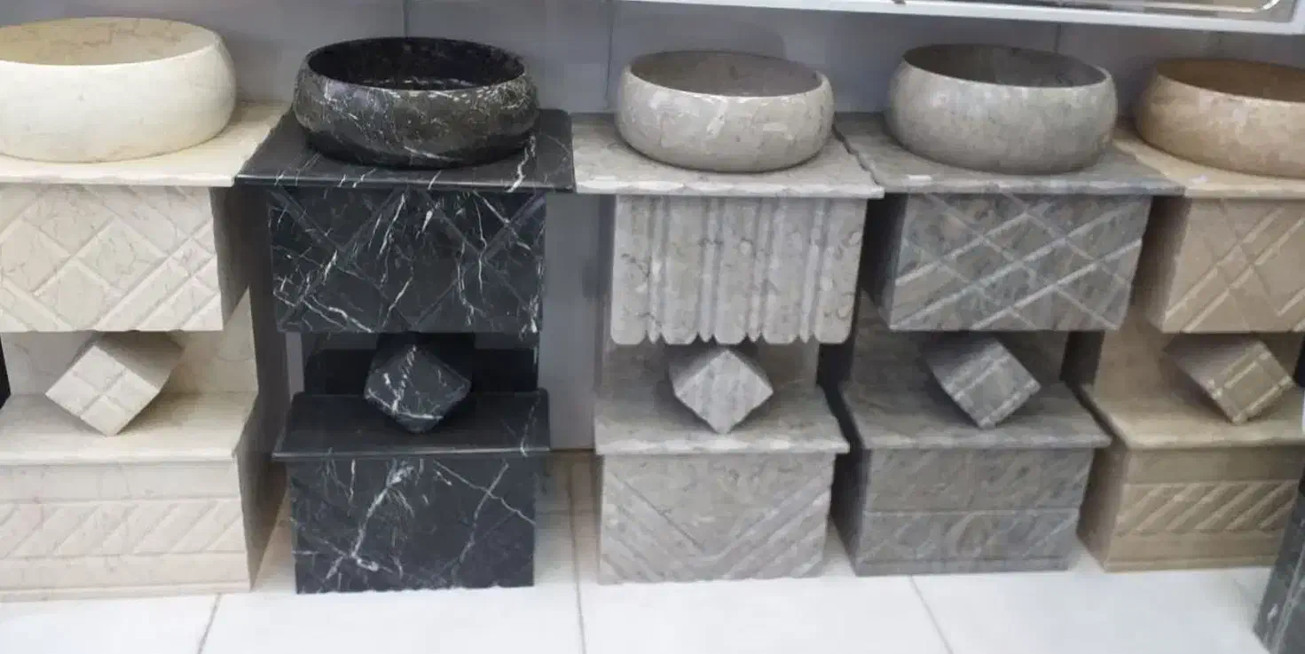 روشویی سنگی کابینتی  جدید|لوازم سرویس بهداشتی|قم, نیروگاه|دیوار