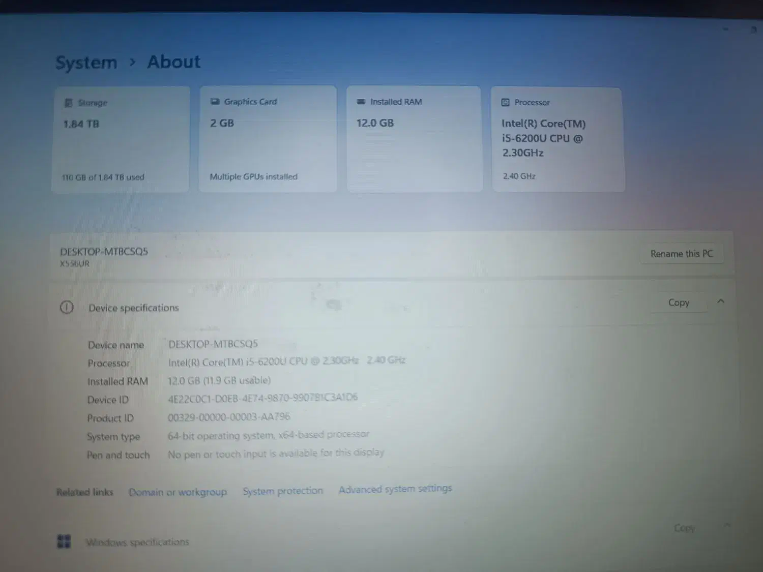 فروش لب تاپ|رایانه همراه|بم, |دیوار