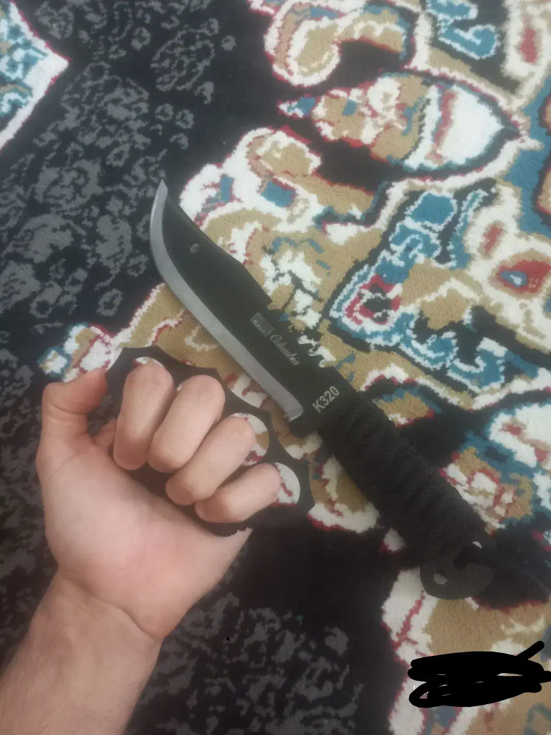 چاقو کلمبیا|کلکسیون اشیاء عتیقه|ایوان, |دیوار