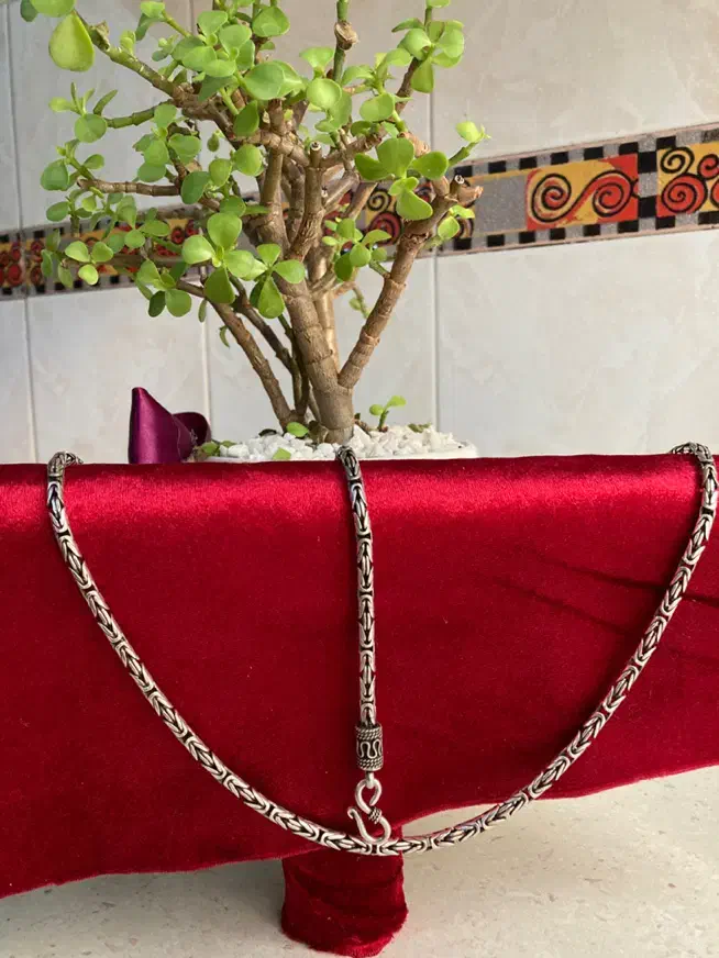 زنجیر و دستبند نقره کرال تایلندی|جواهرات|تهران, سردارجنگل|دیوار