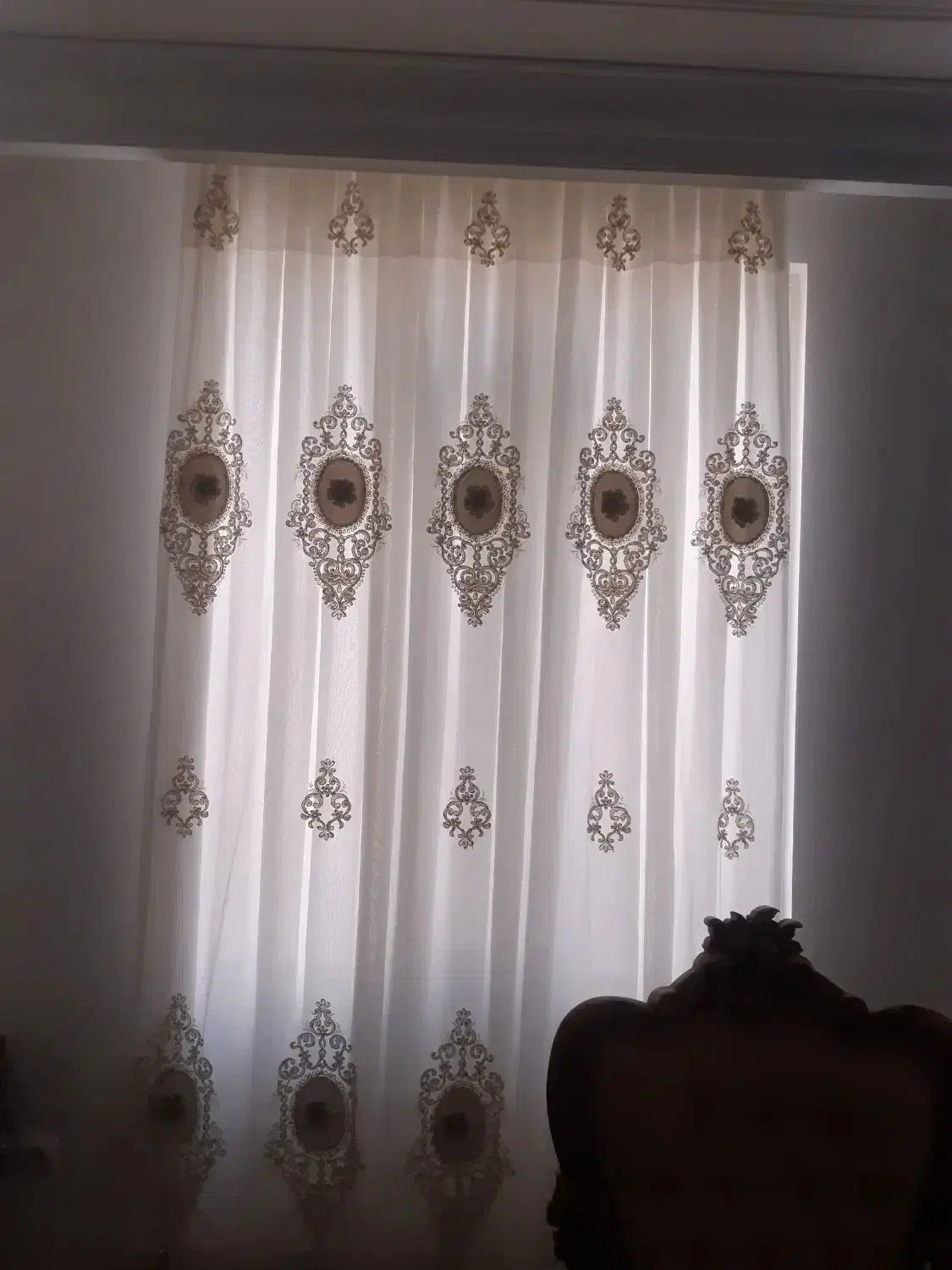 دوتاپرده‌پذیرایی‌ویک‌‌پرده‌اتاق‌خواب|پرده، رانر، رومیزی|شهریار, شهرک وائین|دیوار
