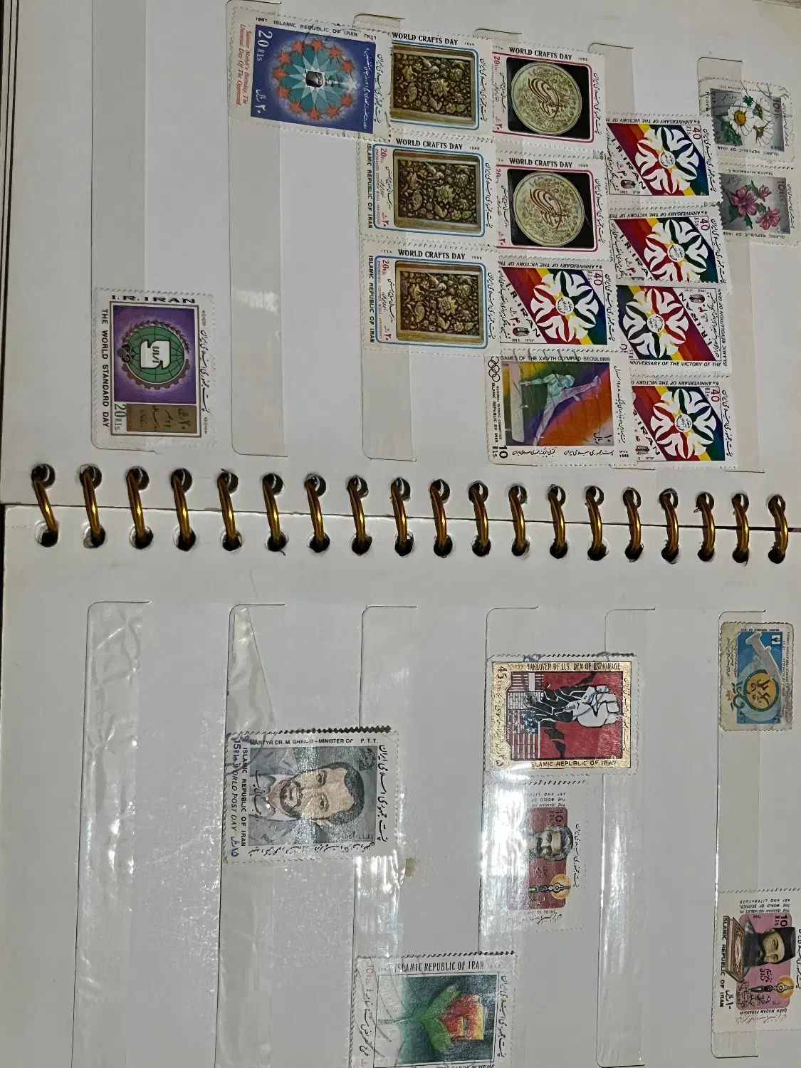 دفتر تمبر قدیمی|کلکسیون سکه، تمبر، اسکناس|گرگان, |دیوار