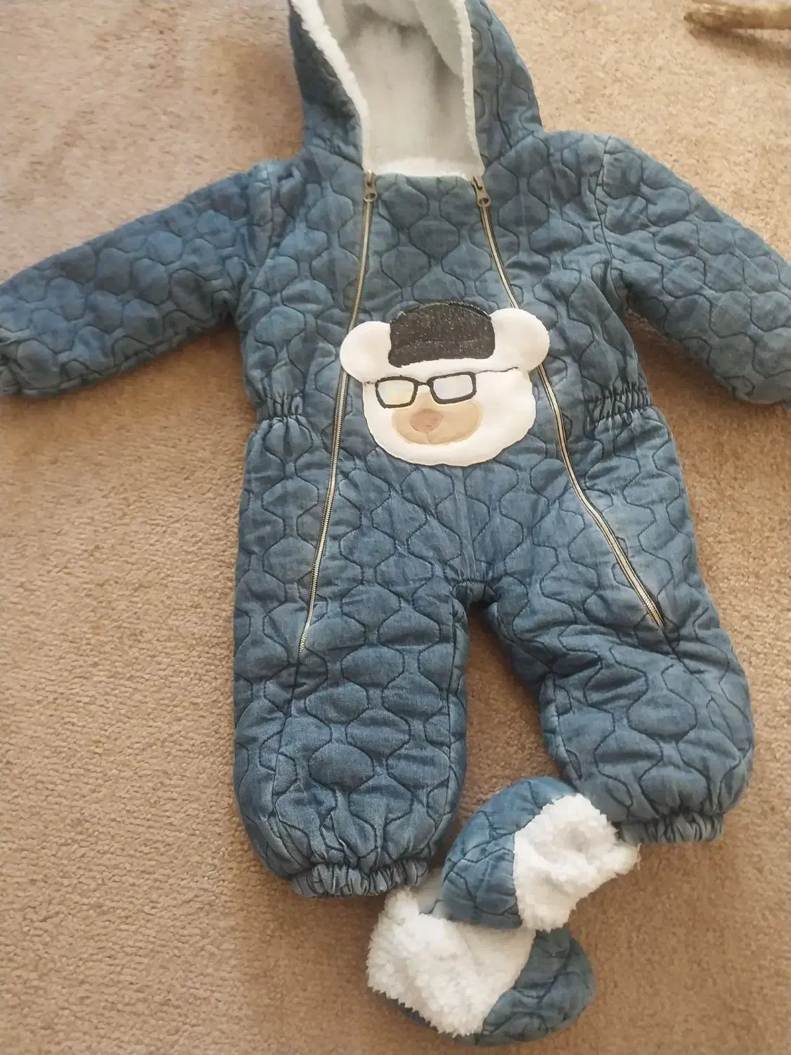 سرهمی پشمی زمستانی|کفش و لباس بچه|ایلام, |دیوار