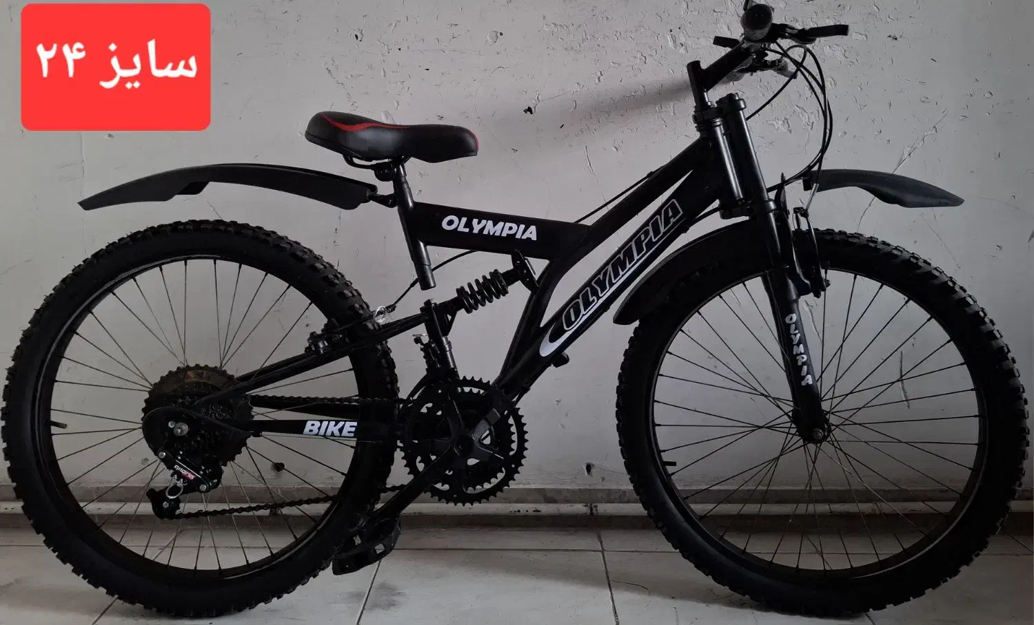 4دوچرخه 24/26 کمکدار21دنده کاملاسالم تایوانی|دوچرخه، اسکیت، اسکوتر|تهران, شهرک شریعتی|دیوار