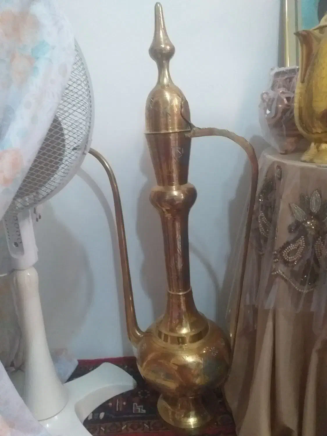 گلابدان برنزی|صنایع دستی و سایر لوازم تزئینی|مراغه, |دیوار