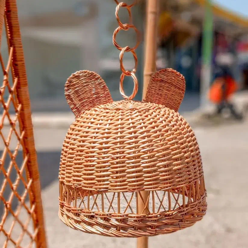 لوستر تدی حصیری|لوستر و چراغ آویز|تهران, انبار نفت|دیوار