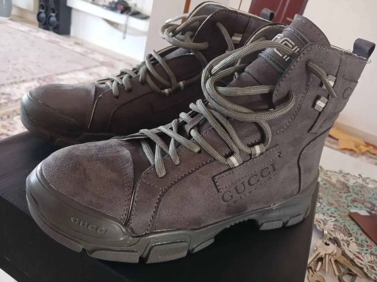 نیم بوت سایز۳۹ GUCCI|کیف، کفش، کمربند|ورزقان, |دیوار