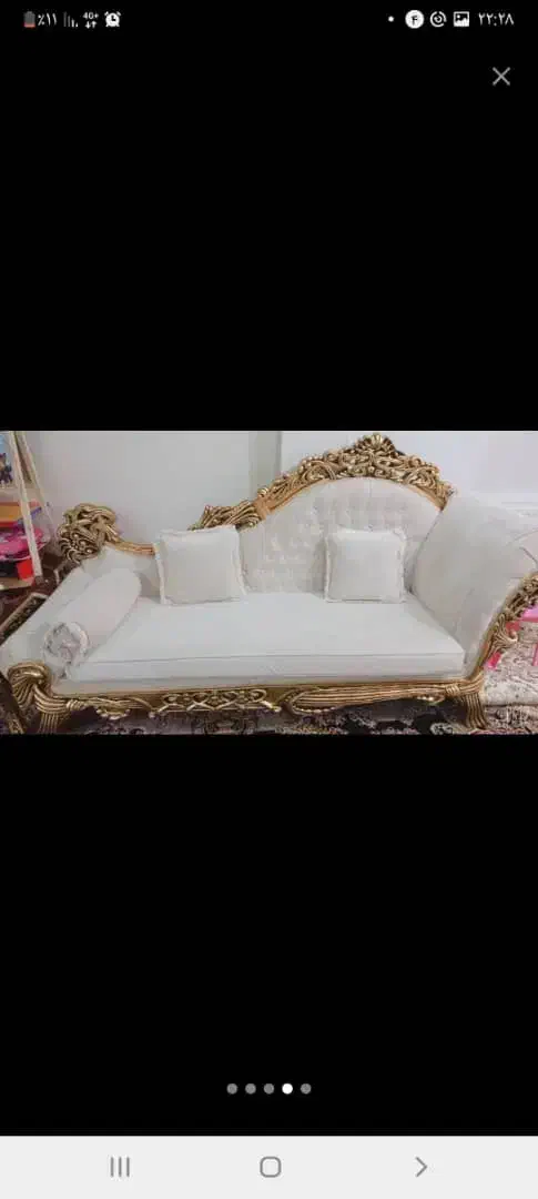 مبل 8نفره سلطنتی و راحتی|مبلمان خانگی و میز عسلی|سیرجان, |دیوار