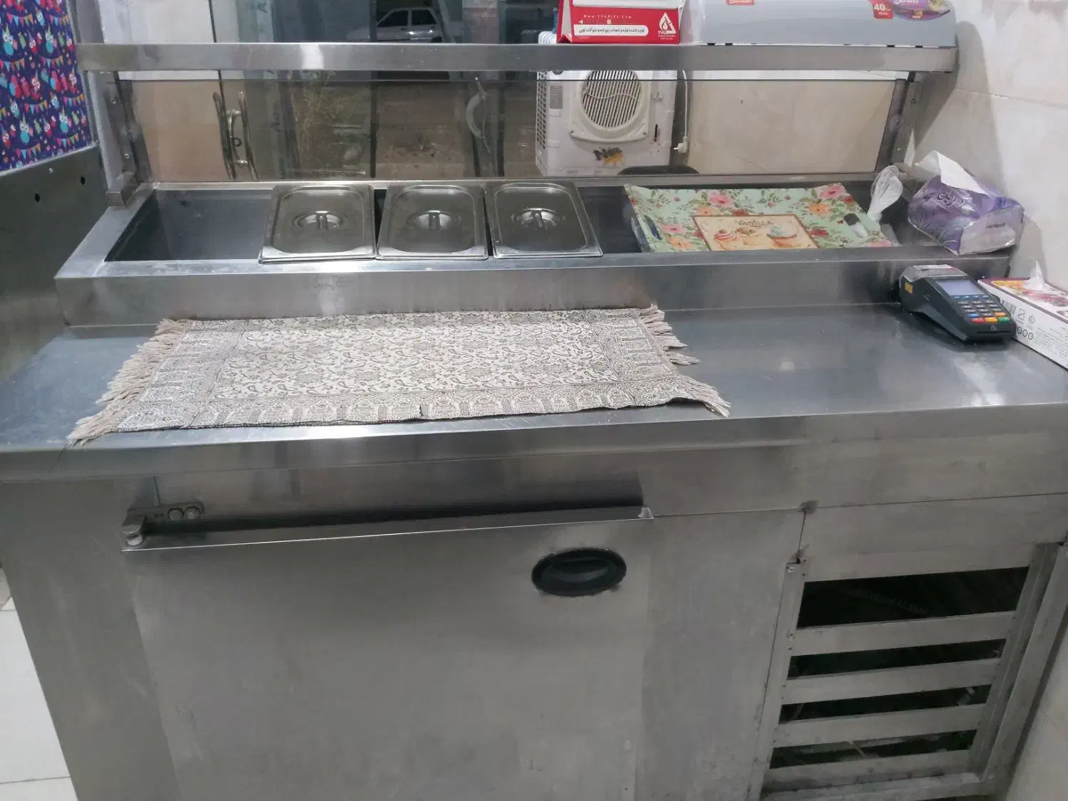 تاپینگ زیر فریزر|کافیشاپ و رستوران|فولادشهر, C3|دیوار