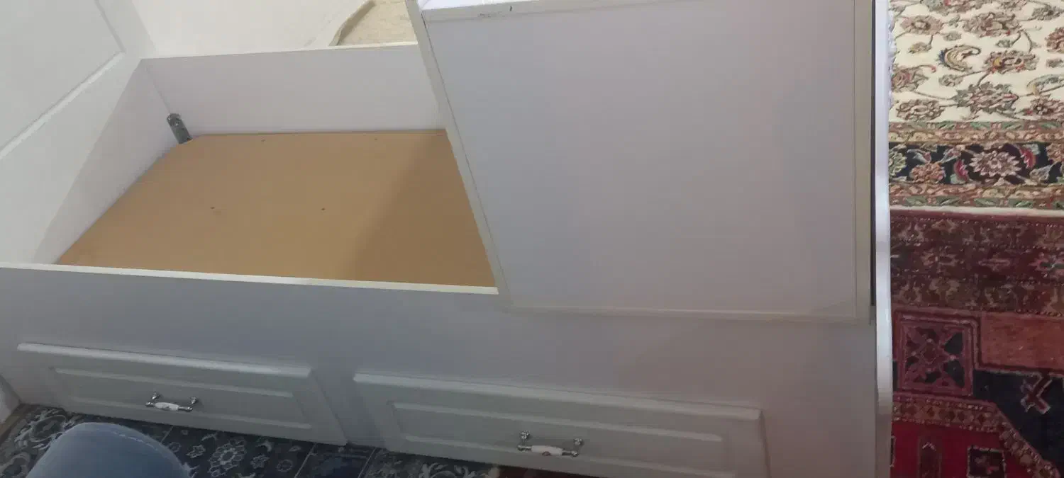 تخت چوبی تک نفره|تخت و سرویس خواب|اردبیل, |دیوار