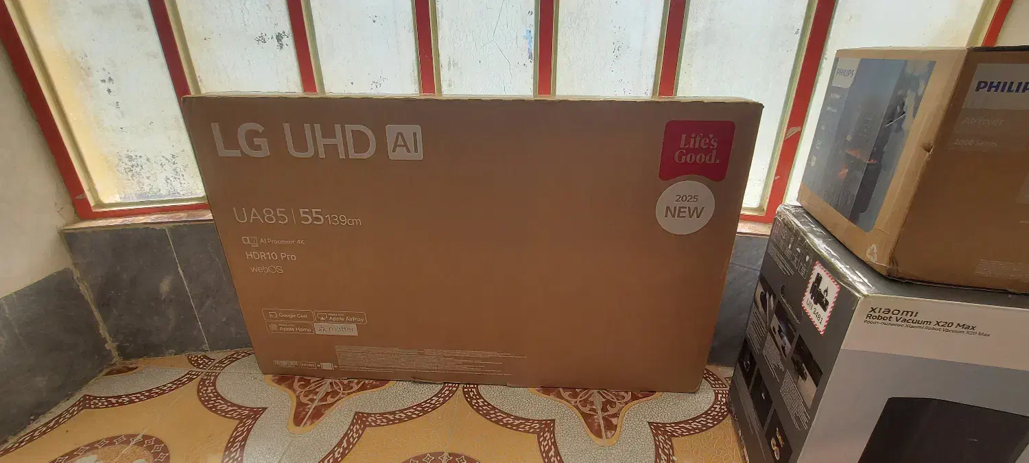 تلویزیون هوشمند ۵۵ اینچ ال جی|تلویزیون و پروژکتور|مشهد, امیر|دیوار