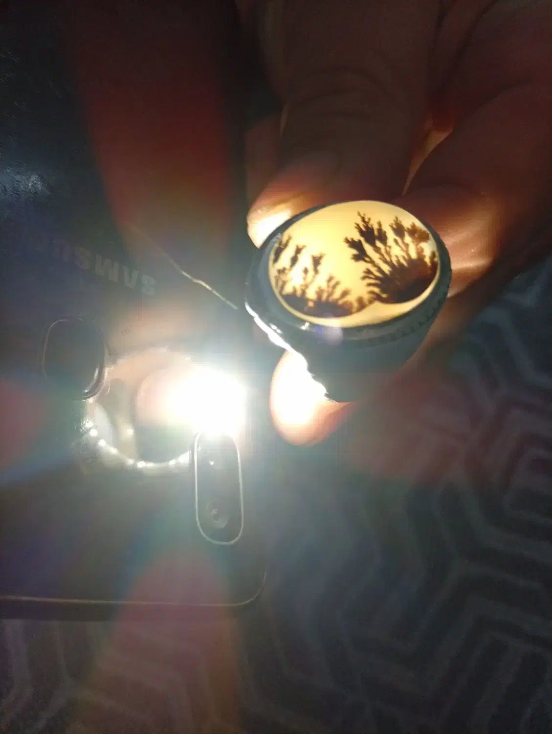 انگشتر دست ساز نگین شجر قائنات|جواهرات|تهران, زمزم|دیوار