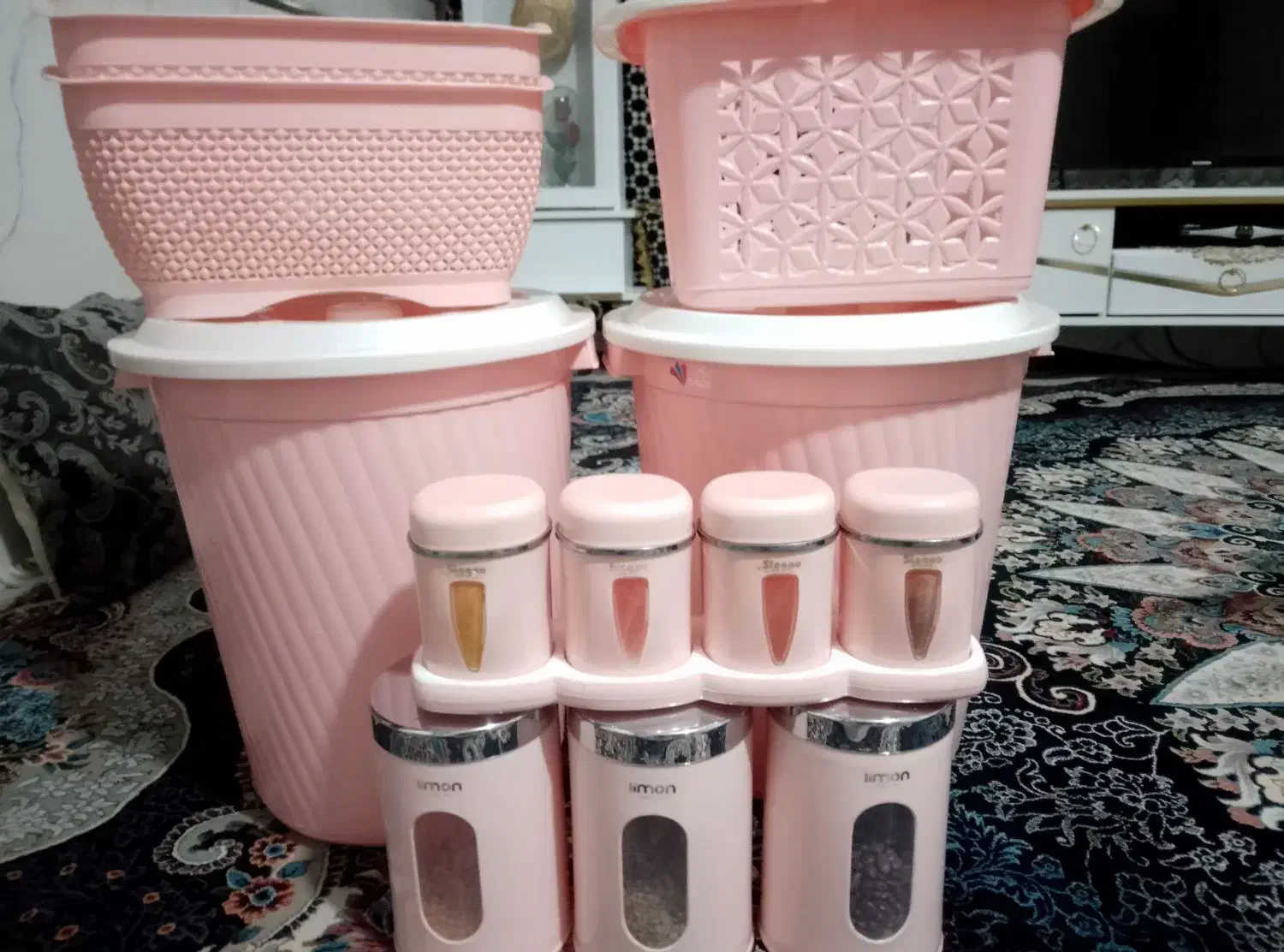 سرویس آشپزخانه|ظروف نگهدارنده، پلاستیکی، یکبارمصرف|اشتهارد, |دیوار