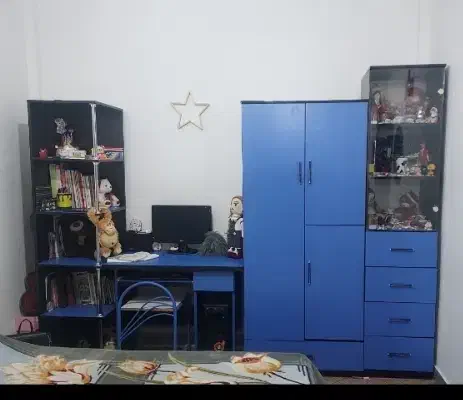 کمد و کتاب خانه و میز سیستم|کتابخانه، شلف، قفسههای دیواری|پرند, فاز ۴|دیوار