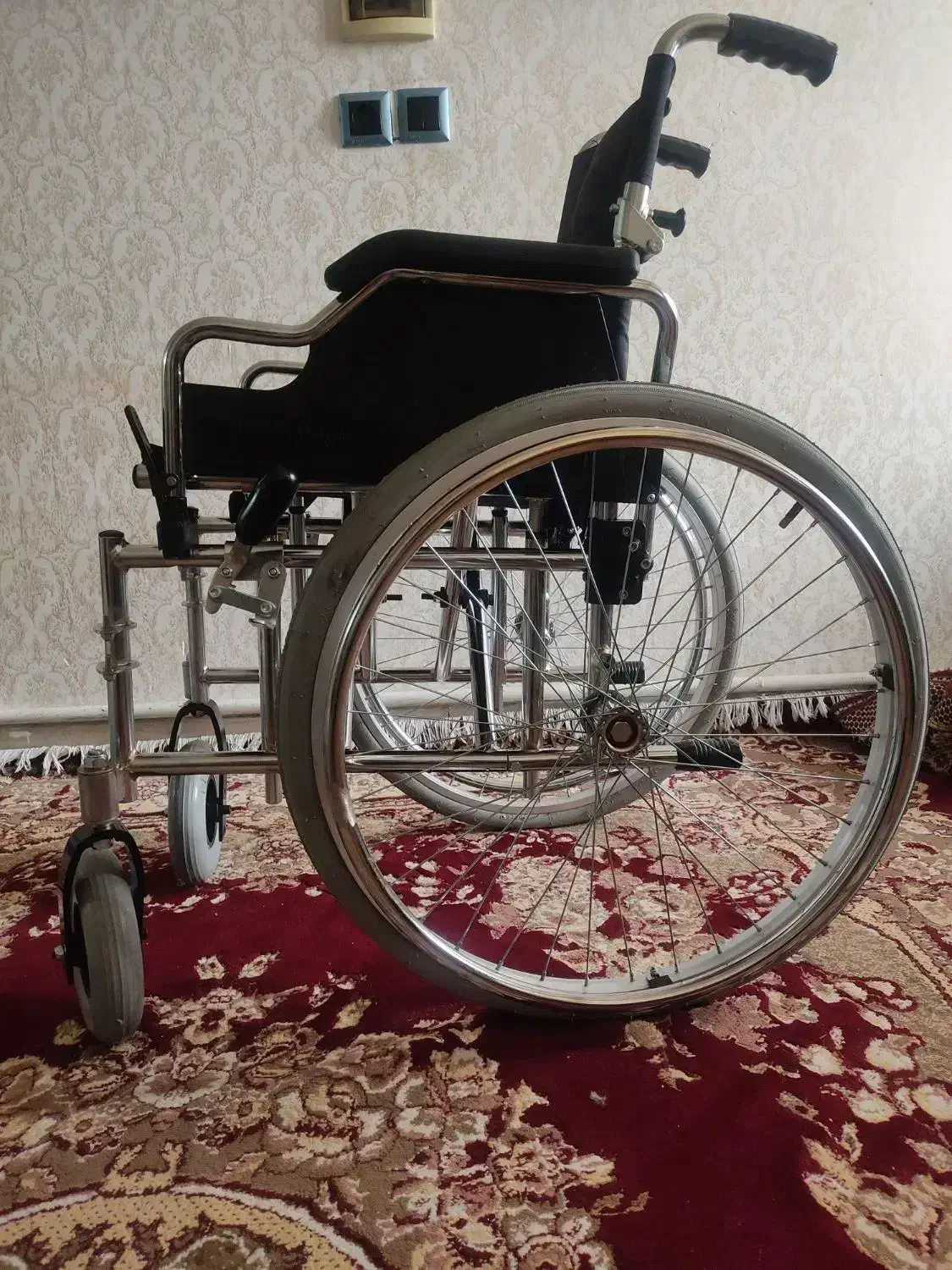 ویلچر تاشو اکبند سایز ۳۸|آرایشی، بهداشتی، درمانی|اردبیل, |دیوار