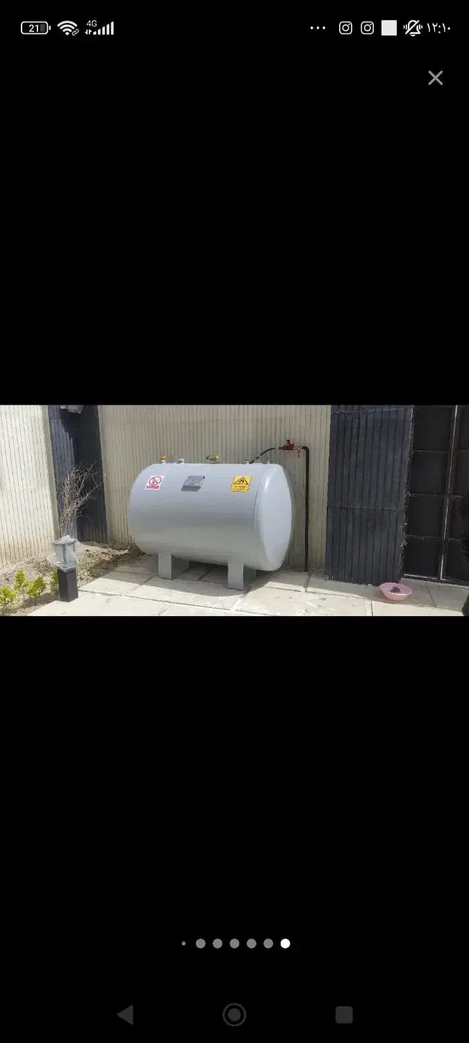 منبع گاز مایع LPG|مصالح و تجهیزات ساختمان|مشهد, توس (بلوار توس)|دیوار