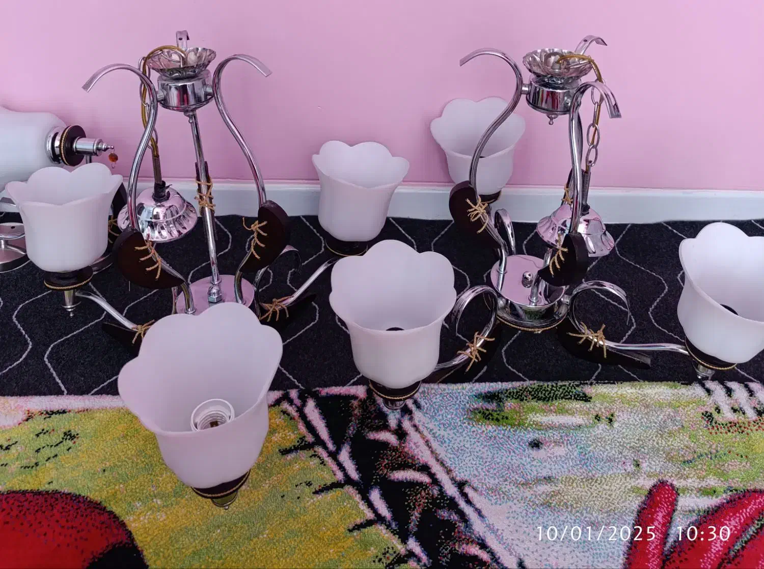 فروش لوستر در حد نو|لوستر و چراغ آویز|کرمان, |دیوار