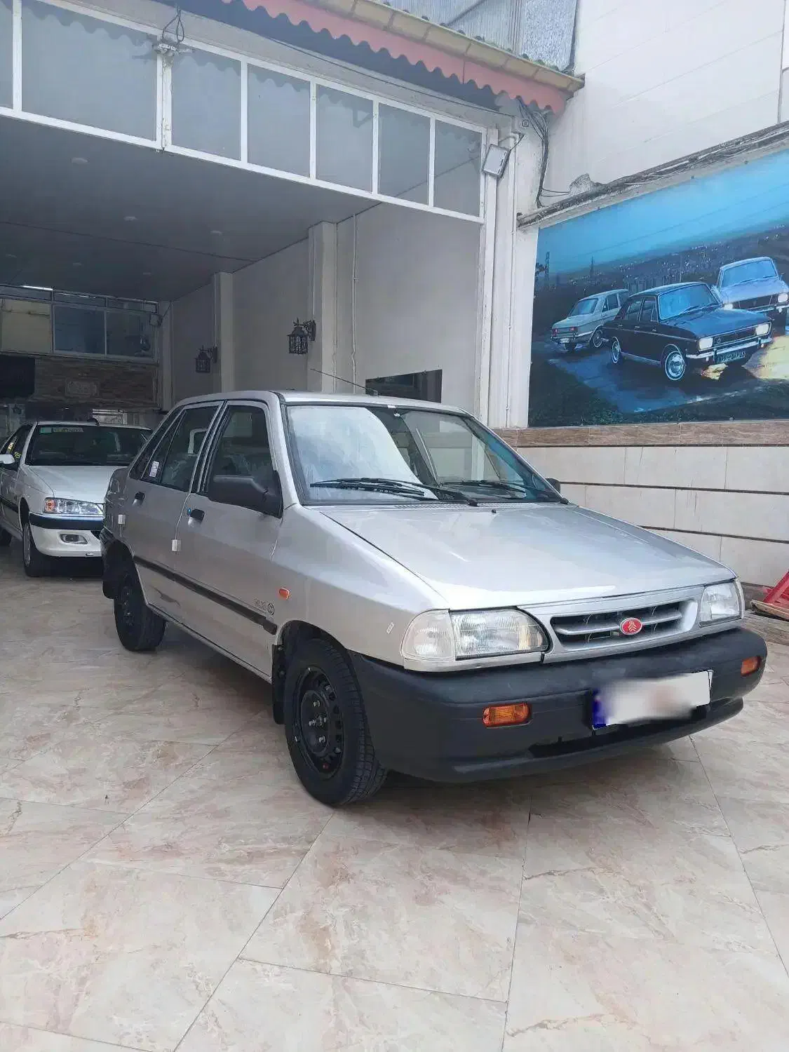 پراید مدل ۸۹ دوگانه کارخانه|خودرو سواری و وانت|رشت, عینک|دیوار