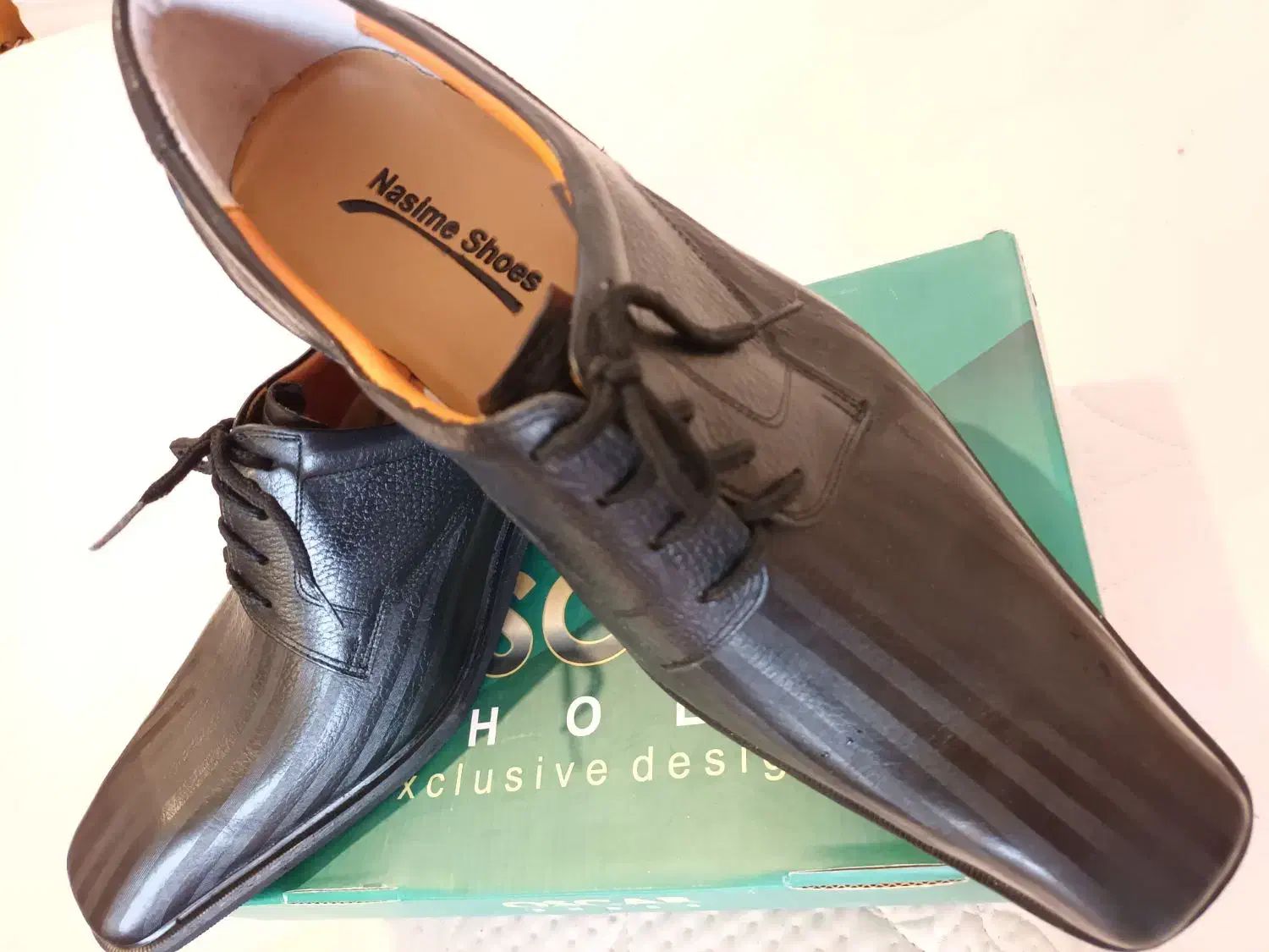 کفش مردانه ی چرم نو|کیف، کفش، کمربند|تبریز, |دیوار