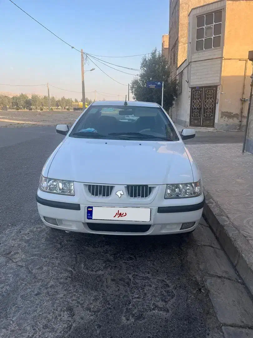 فروش سمند سفید مدل ۹۵|خودرو سواری و وانت|ایوانکی, |دیوار