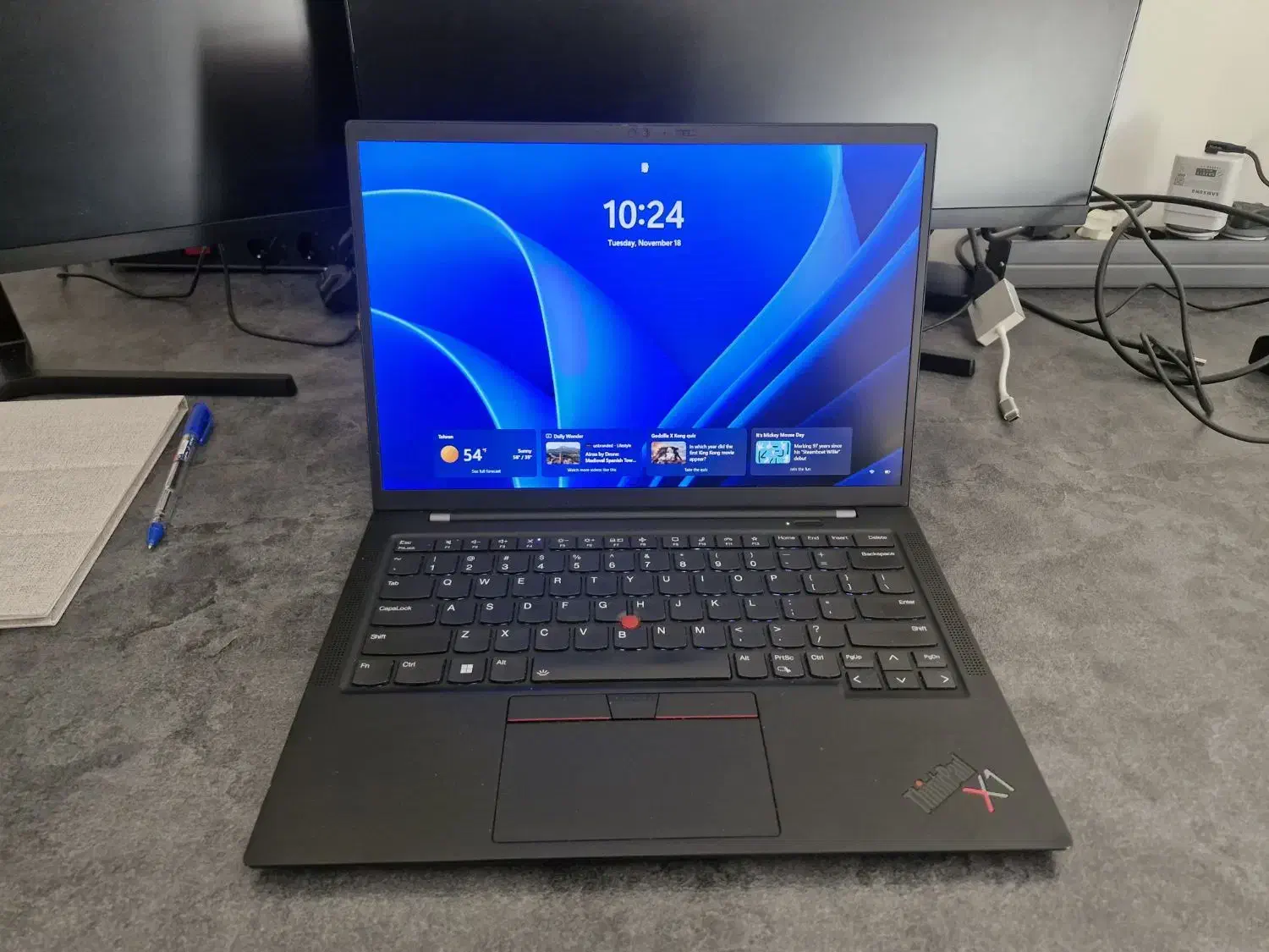 thinkpad x1 carbon نسل ۱۱ 32ram 512ssd سیمکارت تاچ|رایانه همراه|تهران, امانیه|دیوار