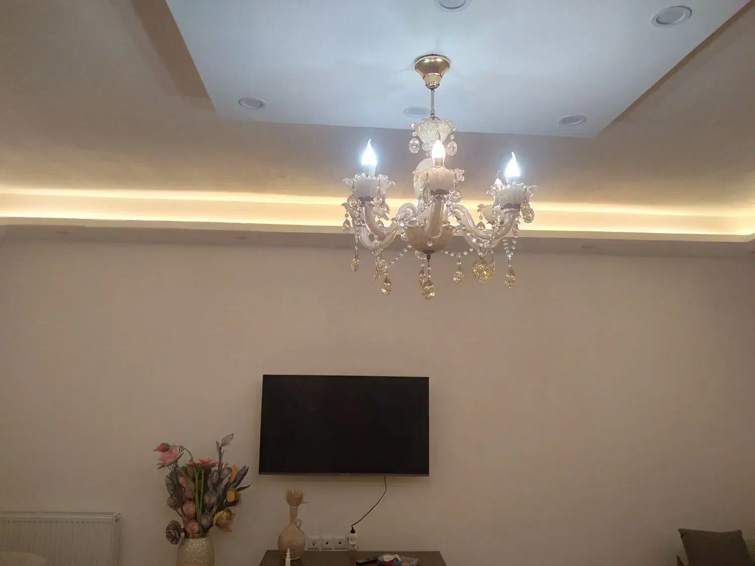 لوستر۶ شاخه اصلی|لوستر و چراغ آویز|رشت, اسماعیل آباد|دیوار