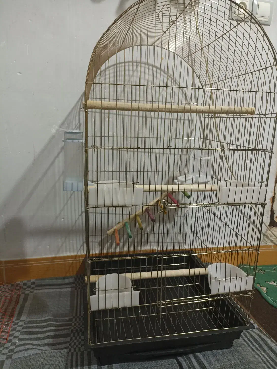 قفس بزرگ و زیبا|لوازم جانبی حیوانات|باقرشهر, |دیوار