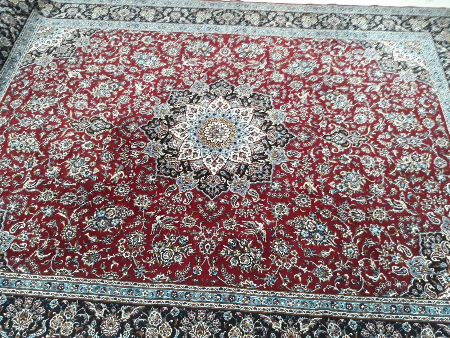 فروش یک تخته فرش ۱۲ متری در حد نو|فرش|دماوند, دماوند|دیوار